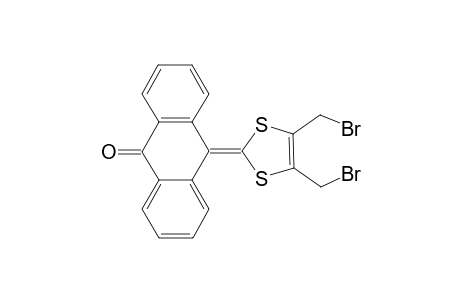 10-[4,5-Bis(bromomethyl)-1,3-dithio-2-ylidene]anthracene-9,(10H)-one