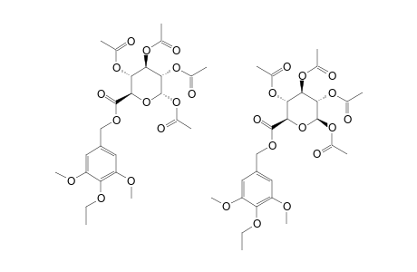 3,5-DIMETHOXY-4-ETHOXYBENZYL-(1,2,3,4-TETRA-O-ACETYL)-D-GLUCURONATE