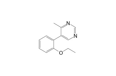 5-(2-Ethoxyphenyl)-4-methylpyrimidine