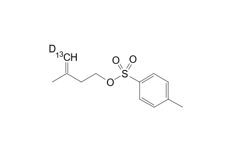 (E)-(4-13C,4-2H)-3-Methylbut-3-en-1-yl-4-methylbenzenesulfonate