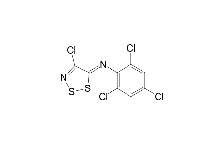 N-(4-Chloro-5H-1,2,3-dithiazol-5-ylidene)-2,4,6-trichloroaniline