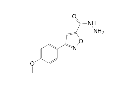 5-isoxazolecarboxylic acid, 3-(4-methoxyphenyl)-, hydrazide
