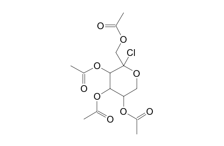 ACETIC ACID, 3,5-DIACETOXY-2-ACETOXYMETHYL-2-CHLOROTETRAHYDROPYRAN-4-YL ESTER