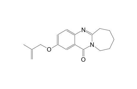 azepino[2,1-b]quinazolin-12(6H)-one, 7,8,9,10-tetrahydro-2-[(2-methyl-2-propenyl)oxy]-