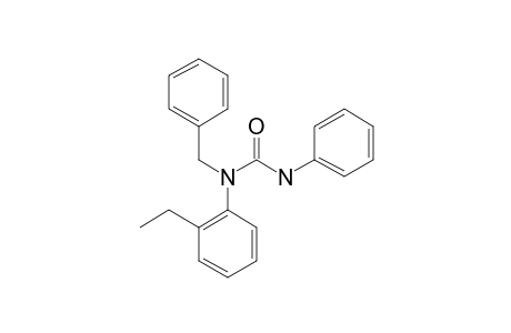 1-BENZYL-1-(2-ETHYLPHENYL)-3-PHENYLUREA