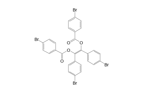 Benzoic acid,4-bromo-, 1,2-bis(4-bromophenyl)-1,2-ethenediyl ester, (Z)-