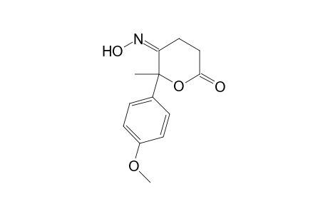 3,6-Dihydro-5-hydroxyimino-6-(4-methoxyphenyl)-6-methyl-2H-pyran-2,5(4H)-dione