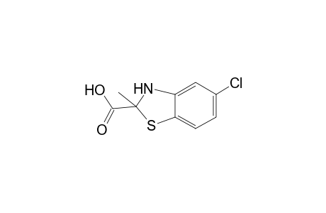 2-Benzothiazolecarboxylic acid, 5-chloro-2,3-dihydro-2-methyl-