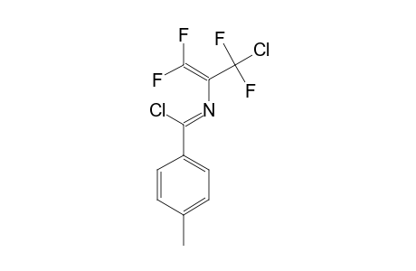 N-[1-CHLORODIFLUOROMETHYL-2,2-DIFLUOROVINYL]-4-METHYLBENZIMIDOYLCHLORIDE