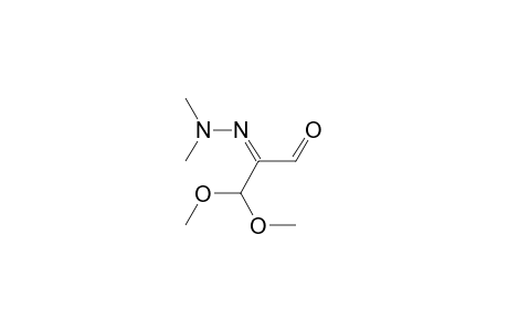 Propanal, 2-(dimethylhydrazono)-3,3-dimethoxy-