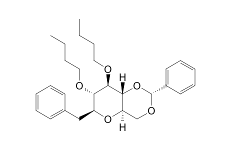 (2R,4aR,6S,7S,8R,8aR)-6-benzyl-7,8-dibutoxy-2-phenyl-4,4a,6,7,8,8a-hexahydropyrano[3,2-d][1,3]dioxine