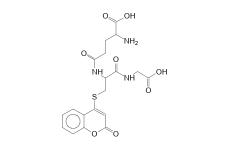2-Amino-4-[1-(carboxymethyl-carbamoyl)-2-(2-oxo-2H-chromen-4-ylsulfanyl)-ethylcarbamoyl]-butyric acid