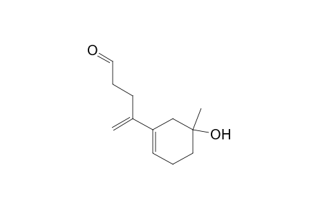 4-(5-Hydroxy-5-methylcyclohex-1-en-1-yl)pent-4-enal