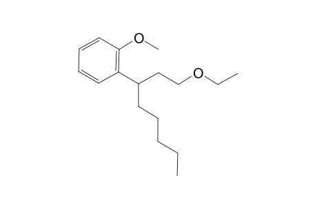 1-Ethoxy-3-o-methoxyphenyloctane
