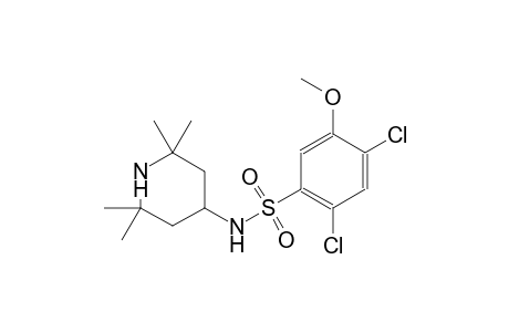 benzenesulfonamide, 2,4-dichloro-5-methoxy-N-(2,2,6,6-tetramethyl-4-piperidinyl)-