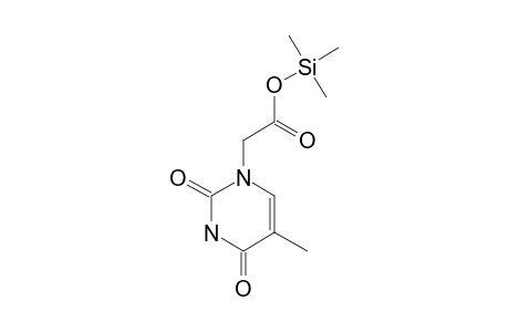 Thymine acetic acid, trimethylsilyl ester