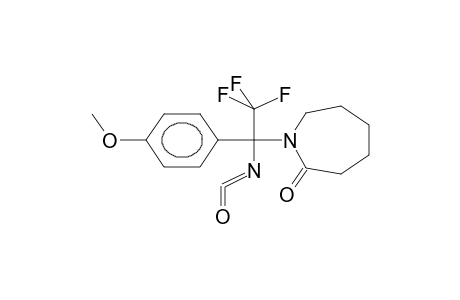 N-[1-ISOCYANATO-1-(4-METHOXYPHENYL)-2,2,2-TRIFLUOROETHYL]CAPROLACTAME