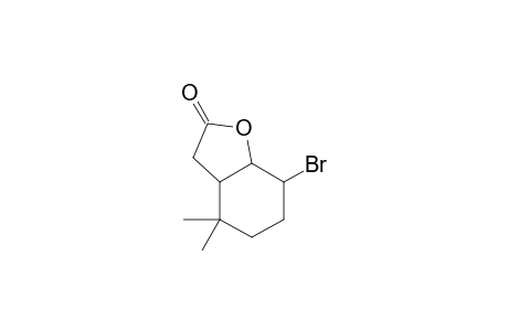 2-Bromo-5,5-dimethyl-9-oxabicyclo[4.3.0]nonan-8-one