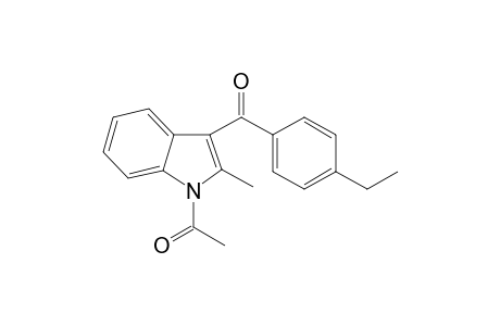 1-Acetyl-3-(4-ethylbenzoyl)-2-methyl-1H-indole