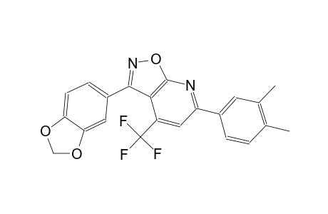isoxazolo[5,4-b]pyridine, 3-(1,3-benzodioxol-5-yl)-6-(3,4-dimethylphenyl)-4-(trifluoromethyl)-