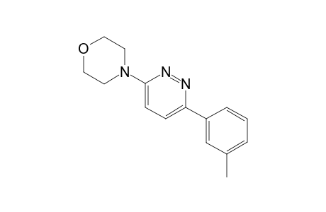 4-[6-(3-Tolyl)pyridazin-3-yl]morpholine