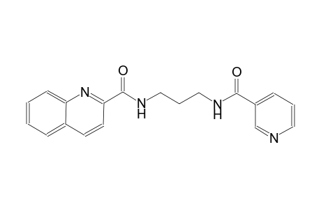 2-quinolinecarboxamide, N-[3-[(3-pyridinylcarbonyl)amino]propyl]-