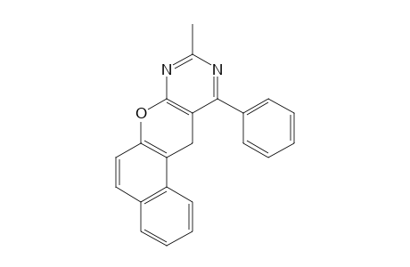 9-METHYL-11-PHENYL-12H-NAPHTHO[1',2':5,6]PYRANO[2,3-d]PYRIMIDINE