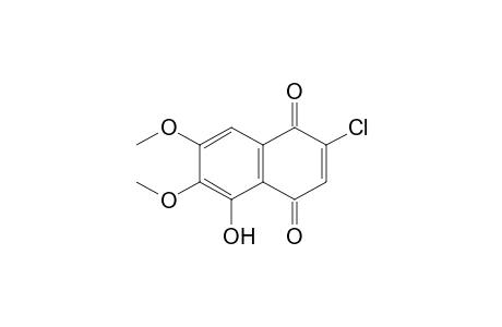 2-Chloro-5-hydroxy-6,7-dimethoxy-1,4-naphthoquinone