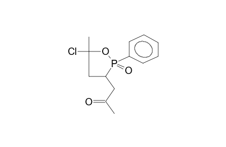 2-OXO-2-PHENYL-3-ACETONYL-5-CHLORO-5-METHYL-1,2-OXAPHOSPHOLANE