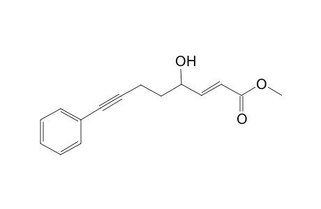 (E)-methyl 4-hydroxy-8-phenyloct-2-en-7-ynoate