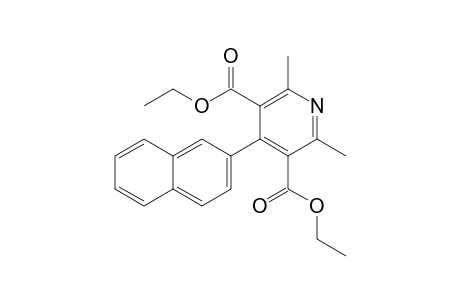 Diethyl 2,6-dimethyl-4-(naphth-2-yl)pyridine-3.5-dicarboxylate