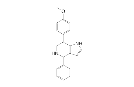 4-Phenyl-7-(4-methoxyphenyl)-4,5,6,7-tetrahydro-1H-pyrrolo[3,2-c]pyridine