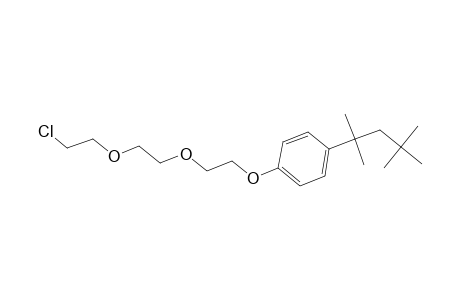 Benzene, 1-[2-[2-(2-chloroethoxy)ethoxy]ethoxy]-4-(1,1,3,3-tetramethylbutyl)-