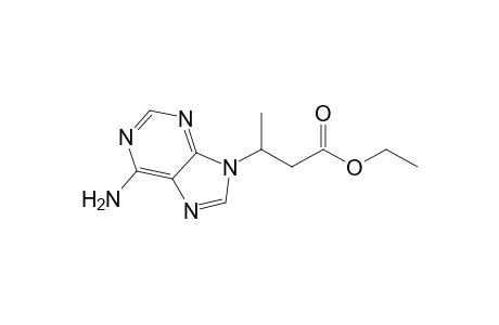 3-(6-aminopurin-9-yl)butanoic acid ethyl ester