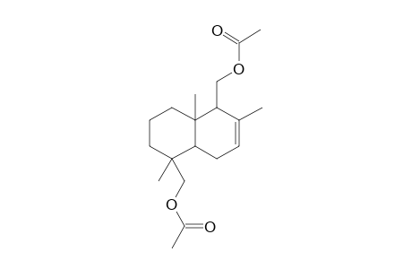 [5-(Hydroxymethyl)-2,5,8A-trimethyl-1,4,4A,6,7,8-hexahydronaphthalen-1-yl]methanol diacetate