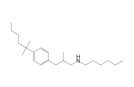 Benzenepropanamine, 4-(1,1-dimethylpentyl)-N-hexyl-beta-methyl-