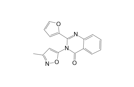 2-(2-Furyl)-3-(3-methyl-5-isoxazolyl)-4(3H)-quinazolinone