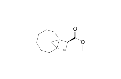 Tricyclo[6.2.1.01,8]undecane-9-carboxylic acid, methyl ester, (1.alpha.,8.alpha.,9.alpha.)-