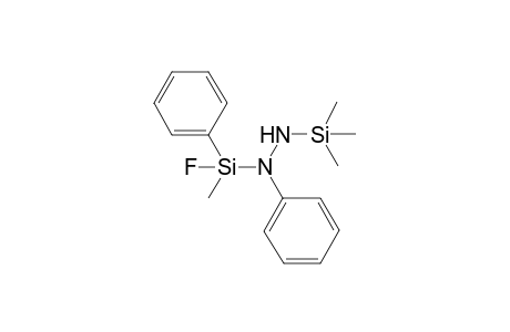 N-Fluoromethylphenylsilyl-N-phenyl-N'-trimethylsilylhydrazine