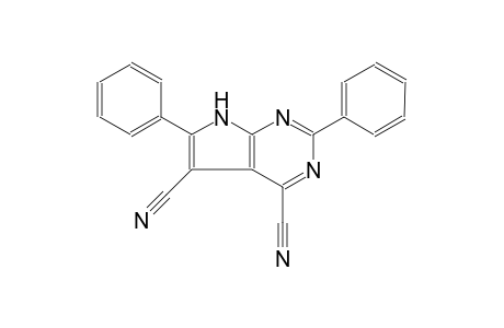 2,6-diphenyl-7H-pyrrolo[2,3-d]pyrimidine-4,5-dicarbonitrile