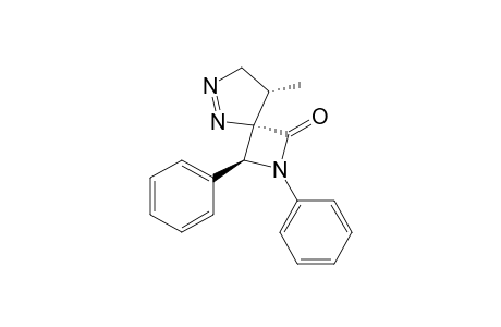 (3S,4S,8S)-8-Methyl-2,3-diphenyl-2,5,6-triazaspiro[3,4]-oct-5-en-1-one
