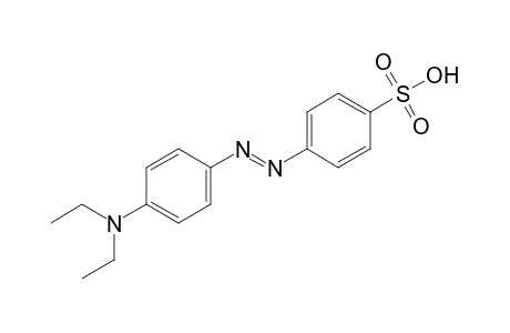 p-{[p-(diethylamino)phenyl]azo}benzenesulfonic acid