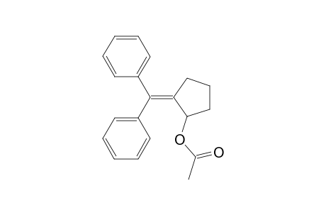 2-(diphenylmethylene)cyclopentyl acetate