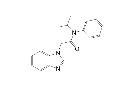 1H-benzimidazole-1-acetamide, N-(1-methylethyl)-N-phenyl-