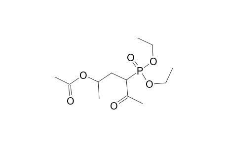 Diethyl 3-acetoxy-1-acetyl-n-butylphosphonate isomer