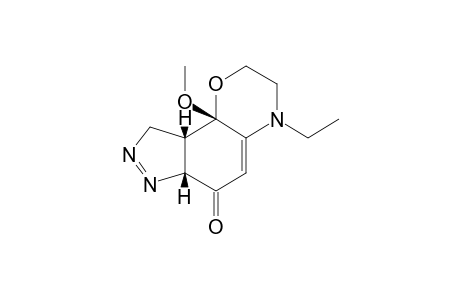 4-ETHYL-9B-METHOXY-3,4,6A,9,9A,9B-HEXAHYDRO-PYRAZOLO-[3,4-H]-[1,4]-BENZOXAZIN-6(2H)-ONE