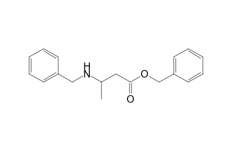 (phenylmethyl) 3-[(phenylmethyl)amino]butanoate