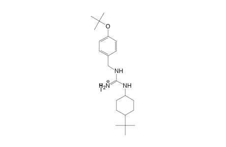 Guanidine, N-[[4-(1,1-dimethylethoxy)phenyl]methyl]-N'-[4-(1,1-dimethylethyl)cyclohexyl]-, monohydriodide