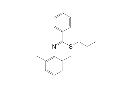 S-Butyl N-(2,6-dimethylphenyl)thiobenzimidate