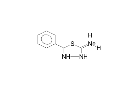 2-PHENYL-5-IMINO-1,3,4-THIADIAZOLIDINE, PROTONATED